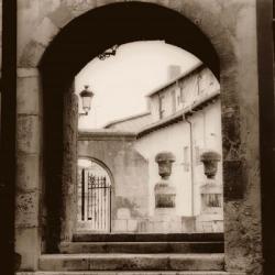 Courtyard in Burgos | Obraz na stenu