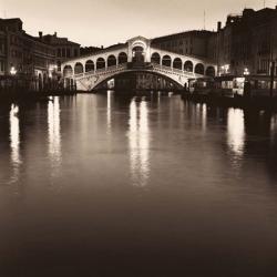 Ponte Rialto di Notte | Obraz na stenu