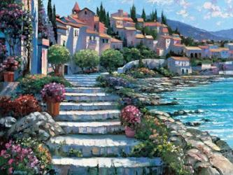 Steps of St. Tropez | Obraz na stenu