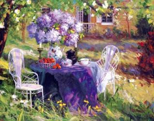 Lilac Tea Party | Obraz na stenu