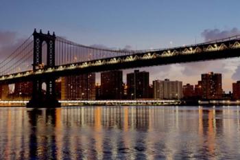 Manhattan Bridge at Dawn | Obraz na stenu