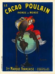 Le Cacao Poulain Inonde le Monde, 1911 | Obraz na stenu