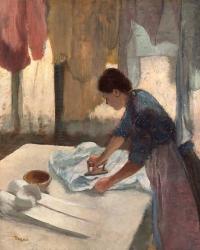 Woman Ironing, c. 1876-1877 | Obraz na stenu