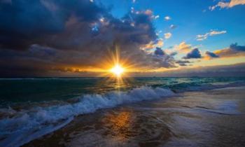 Sunrise Over Miami Beach | Obraz na stenu