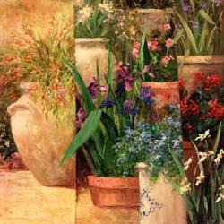 Flower Pots Left | Obraz na stenu