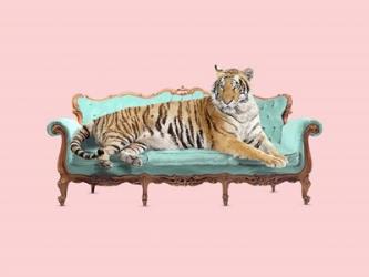 Lazy Tiger | Obraz na stenu