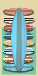 Surfboards - Red | Obraz na stenu