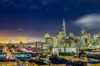 San Francisco Holiday Lights | Obraz na stenu