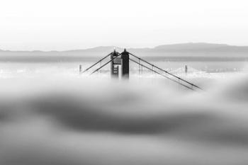 Across the Bay (BW) | Obraz na stenu