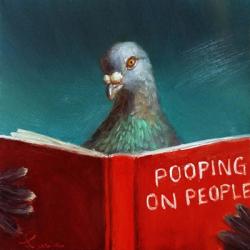Pooping on People | Obraz na stenu