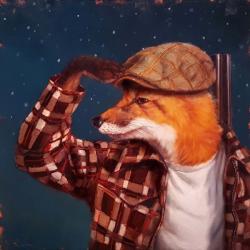Fox Hunt | Obraz na stenu