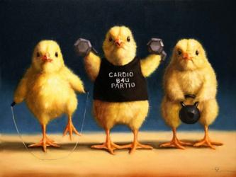 Cardio Chicks | Obraz na stenu
