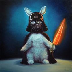 Bunny Vader | Obraz na stenu