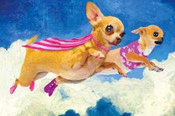 Chick Chihuahua and Darlene | Obraz na stenu