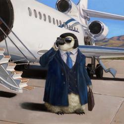 VIP - Very Important Penguin | Obraz na stenu