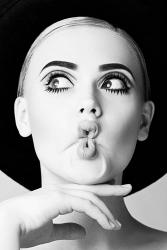Fish Face Glamour | Obraz na stenu