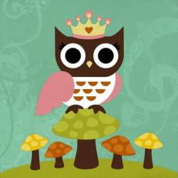 Princess Owl | Obraz na stenu