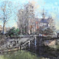 Notre Dame on the Seine | Obraz na stenu