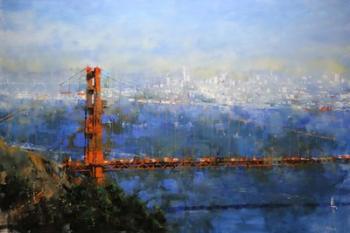 Golden Gate Afternoon | Obraz na stenu