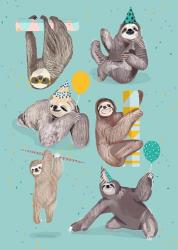 Party With Sloths | Obraz na stenu
