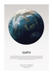 Earth Light | Obraz na stenu
