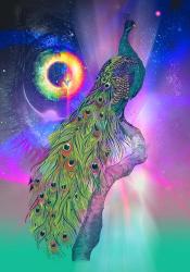 Cosmic Peacock | Obraz na stenu