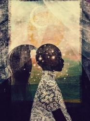 The Sun, Stars and Moon | Obraz na stenu