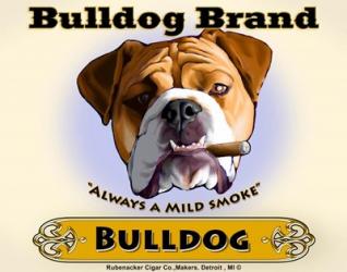 Bulldog Cigar | Obraz na stenu