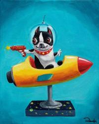 Rocket Blue | Obraz na stenu