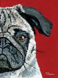 Pug a Boo | Obraz na stenu