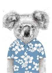 Summer Koala (Blue) | Obraz na stenu