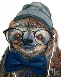 Hipster Sloth | Obraz na stenu