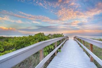 The Walk To Sunset Beach | Obraz na stenu