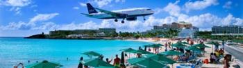 Happy Landings on St. Maarten | Obraz na stenu