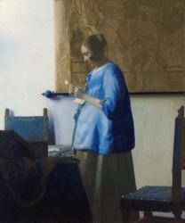 Woman Reading a Letter | Obraz na stenu