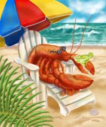 Beach Friends - Lobster | Obraz na stenu