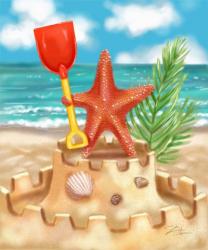 Beach Friends - Starfish | Obraz na stenu