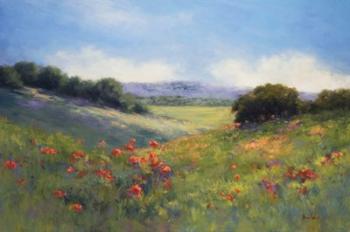 Poppies with a View | Obraz na stenu