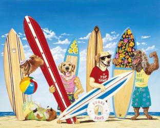 K-9 Surf Club | Obraz na stenu