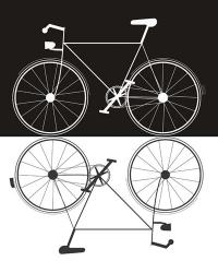 Two Bikes | Obraz na stenu