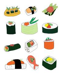 Sushi Set | Obraz na stenu