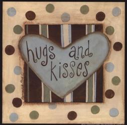 Hugs & Kisses | Obraz na stenu
