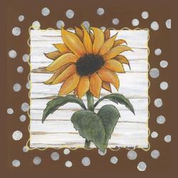 Polka Dot Sunflower | Obraz na stenu
