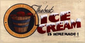 Homemade Ice Cream | Obraz na stenu