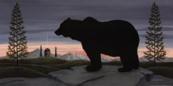 Bear at Dusk | Obraz na stenu
