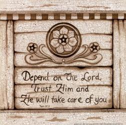 Depend on the Lord | Obraz na stenu