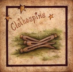 Clothespins | Obraz na stenu