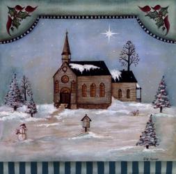 Winter Church | Obraz na stenu