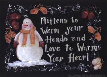 Mittens to a Warm Heart | Obraz na stenu