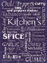Kitchen Spice Indigo | Obraz na stenu